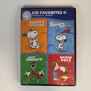 4 Kid Favorites: Happiness Is... Peanuts (DVD, 2013, 4-Disc Set) Snoopy